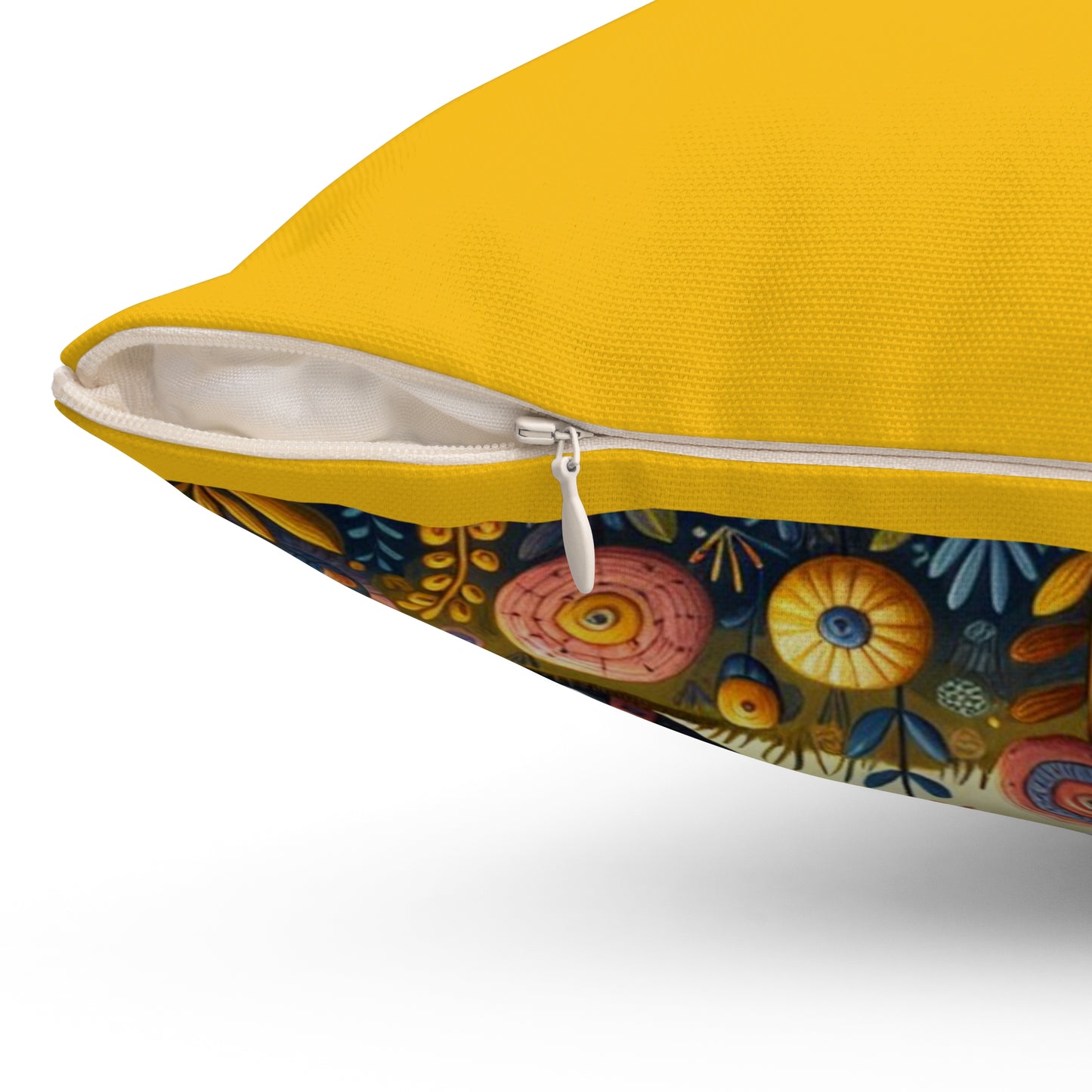 Wheels on the Bus Square Pillow - Nursery Song Cushion Bedding for Book Nook, Classroom Decor & Gift