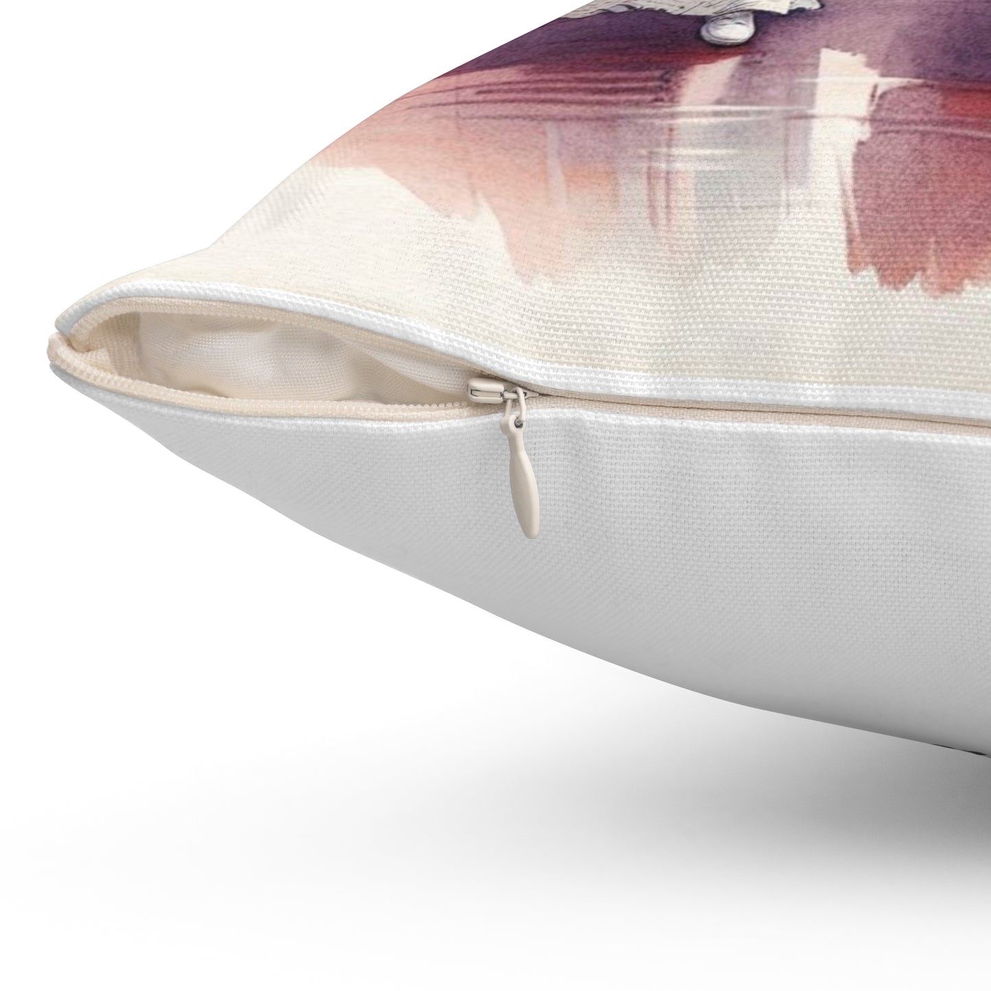 Anne of Green Gables Square Pillow - Diana Barry Library Book Nook Cushion, Lucy Maud Montgomery Inspired, Prince Edward Island Decor, Spun