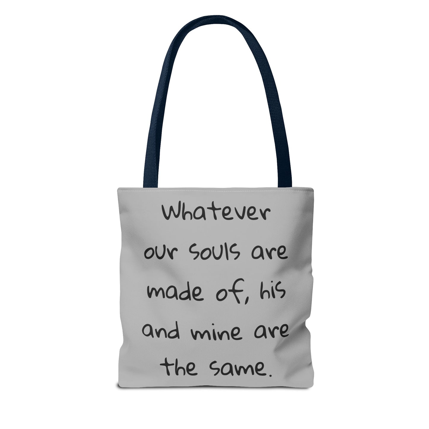 Wuthering Heights, Emily Bronte, Tote Bag, School Bag, Book Bag, Library Bag