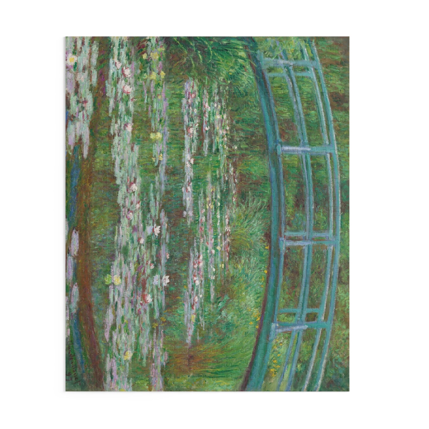 Claude Monet, Japanese, Bridge, Water Lily, Impressionist, Puzzle (120, 252, 500-Piece)