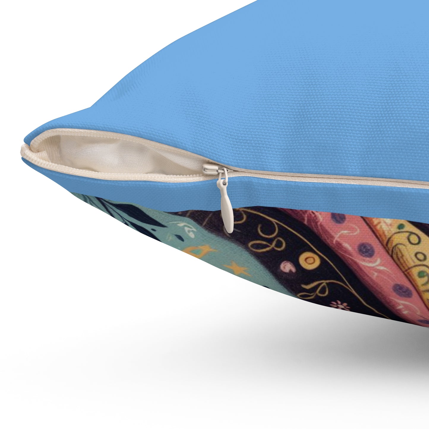Vivaldi Violin Music Library Square Pillow, Classical Music Home Decor, Teacher Gift, Kids Room Decoration, Gift for Music Lover, Classroom