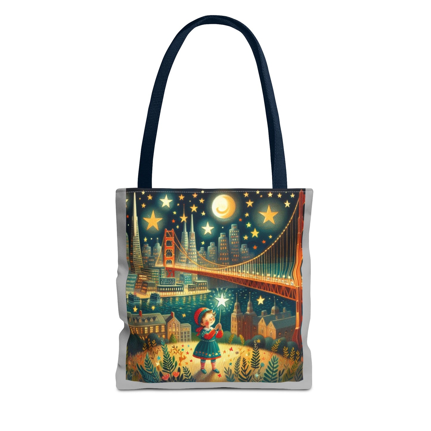 San Francisco, California, Twinkle Twinkle Little Star, Nursery Rhyme, Tote Bag, Book, School, Library, Travel