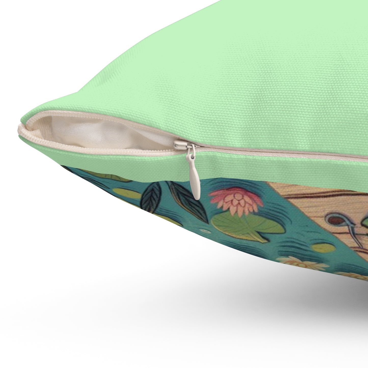 Claude Monet Artist Pillow, Kids Children Decor, Water Lilies Cushion, Art Classroom Home Decor, Spun Polyester Square Pillow
