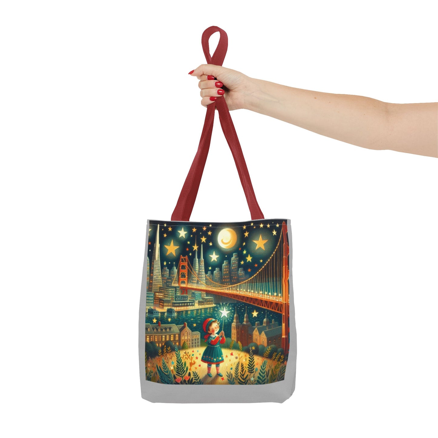 San Francisco, California, Twinkle Twinkle Little Star, Nursery Rhyme, Tote Bag, Book, School, Library, Travel