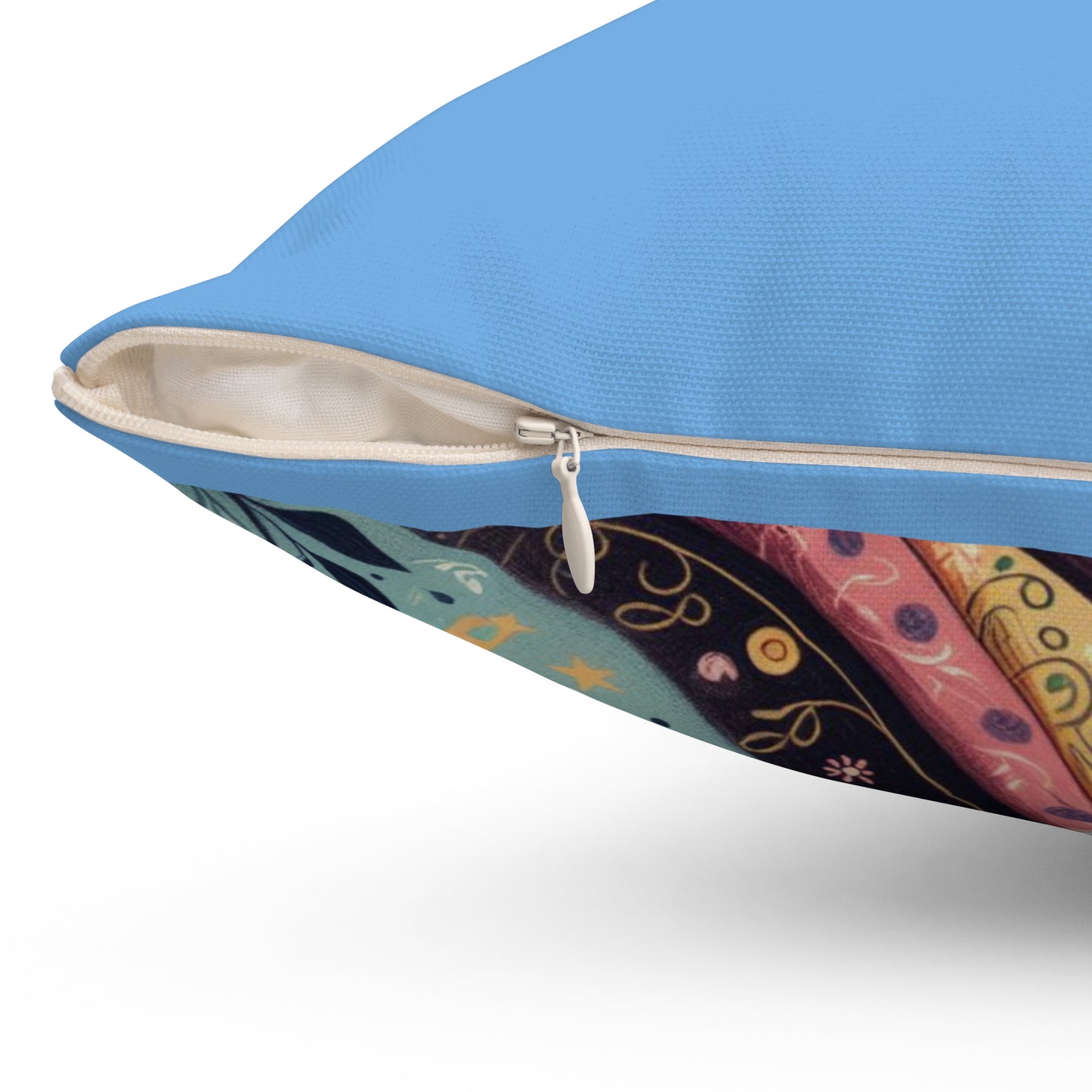 Vivaldi Violin Music Library Square Pillow, Classical Music Home Decor, Teacher Gift, Kids Room Decoration, Gift for Music Lover, Classroom