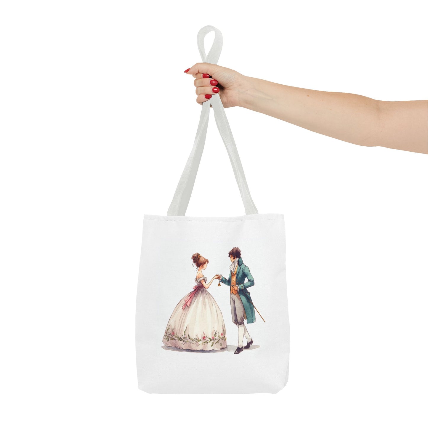 Regency, Jane Austen, Tote Bag, Library Bag, Book Bag