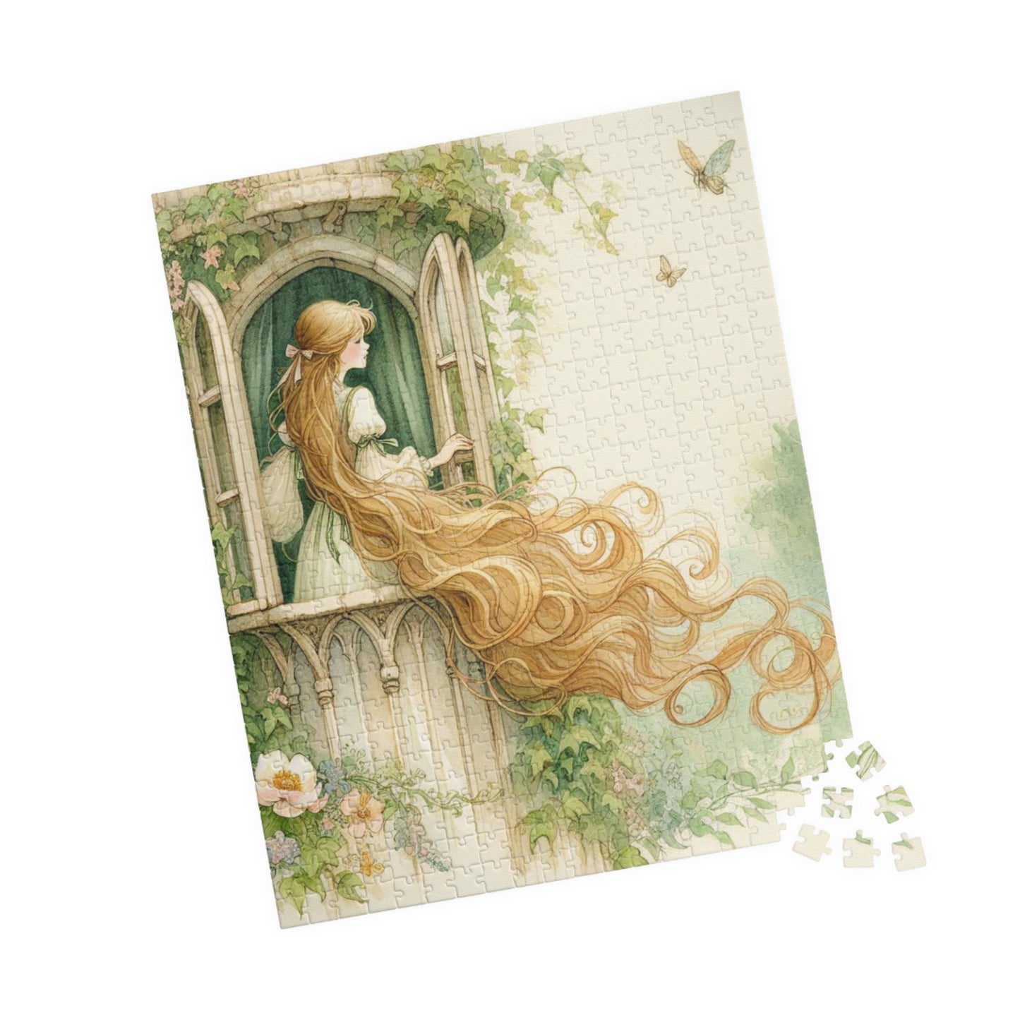 Whimsical Fairytale Puzzle, Enchanting Princess Scene, 110-1014 pieces, Perfect Gift for All Ages, Family Game Night