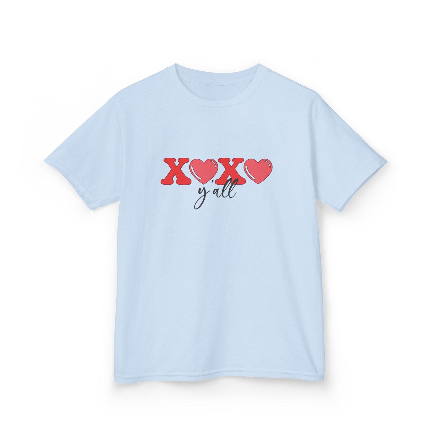 Retro Cute Valentine's Day T-Shirt, Tshirt, Y'all, Kids Heavy Cotton™ Tee