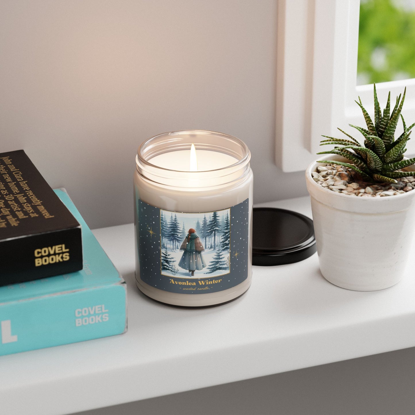 Soy Candle, Avonlea Winter, Cozy Home Decor, Holiday Gift, Aromatherapy, Relaxation, Anne of Green Gables Christmas Candle