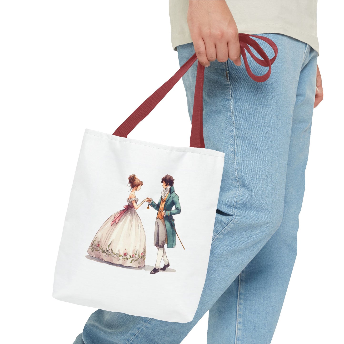Regency, Jane Austen, Tote Bag, Library Bag, Book Bag