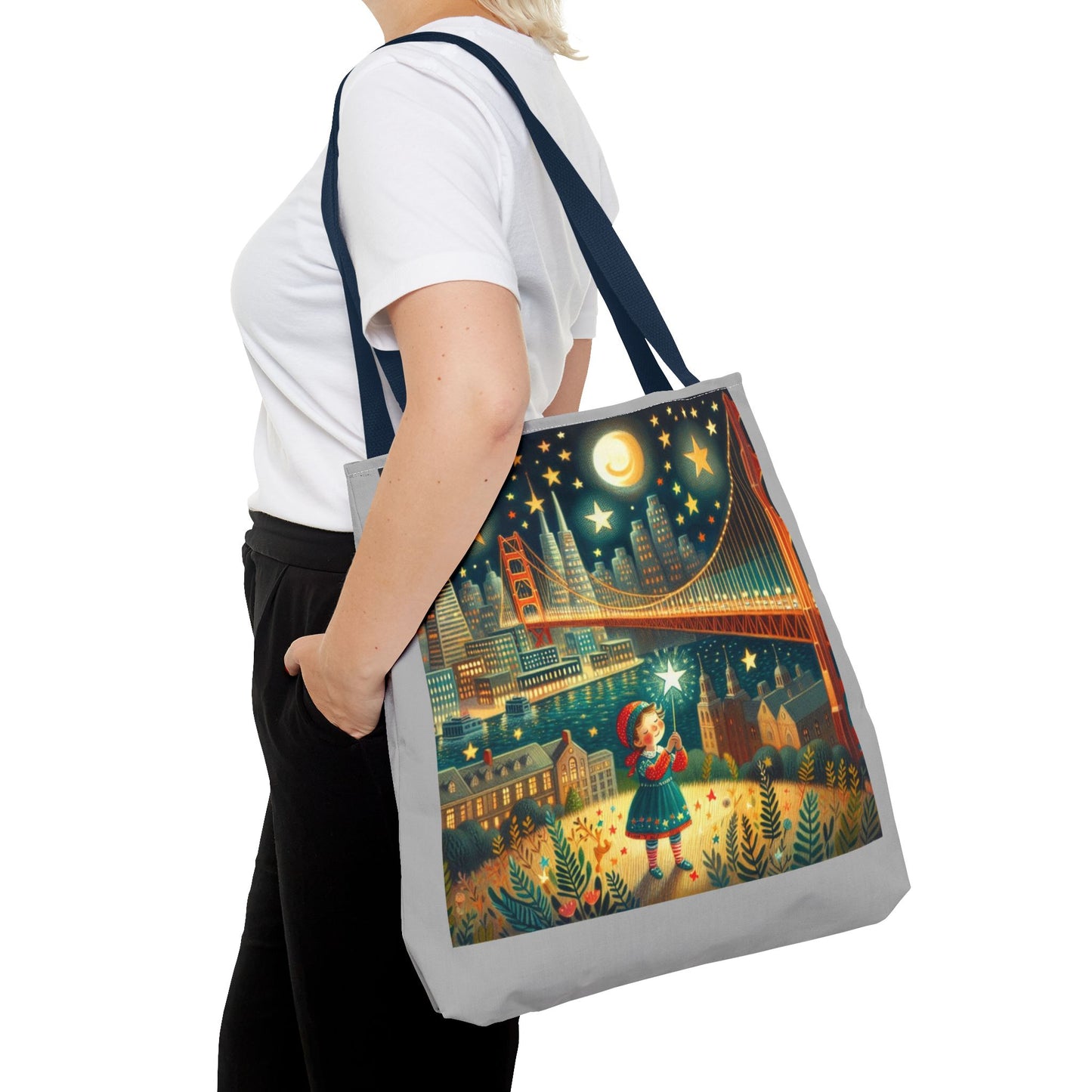 San Francisco, California, Twinkle Twinkle Little Star, Nursery Rhyme, Tote Bag, Book, School, Library, Travel