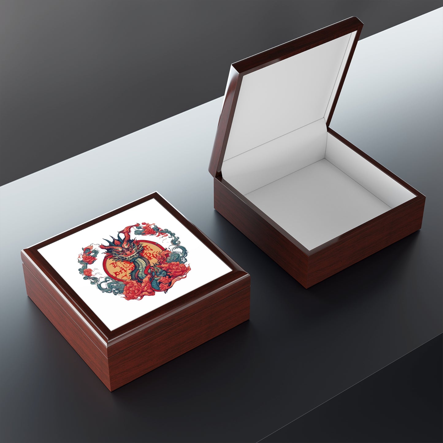 Year of the Dragon, Lunar New Year, Chinese Zodiac, Gift, Birth Year, Jewelry Box