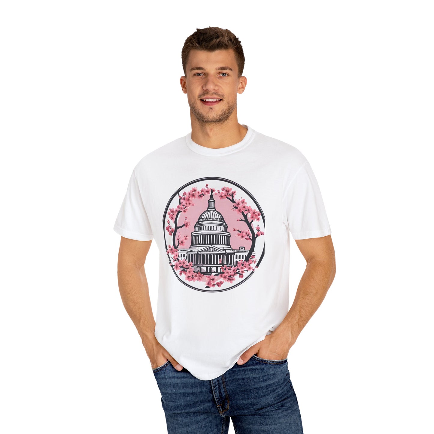 Spring, Cherry Blossom Festival, Sakura Season, Washington DC, US Capitol, T-shirt, Tee