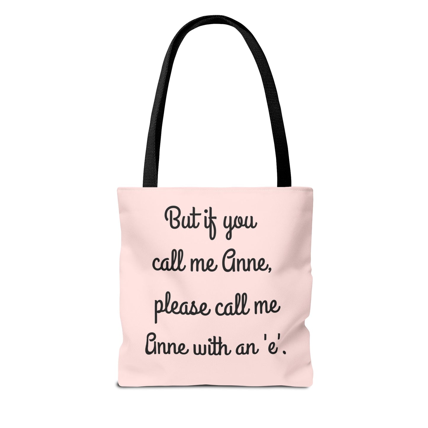 Anne of Green Gables, Lucy Maud Montgomery, Anne with an 'e', Tote Bag, Library, Book Bag, Student, Reader, Gift