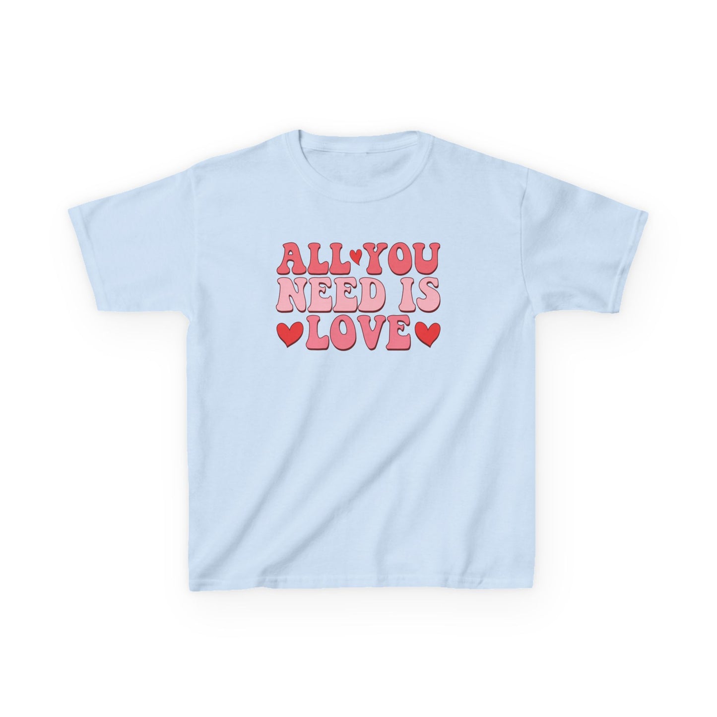 Retro Cute Valentine's Day, T-Shirt, Tshirt, Kids Heavy Cotton™ Tee