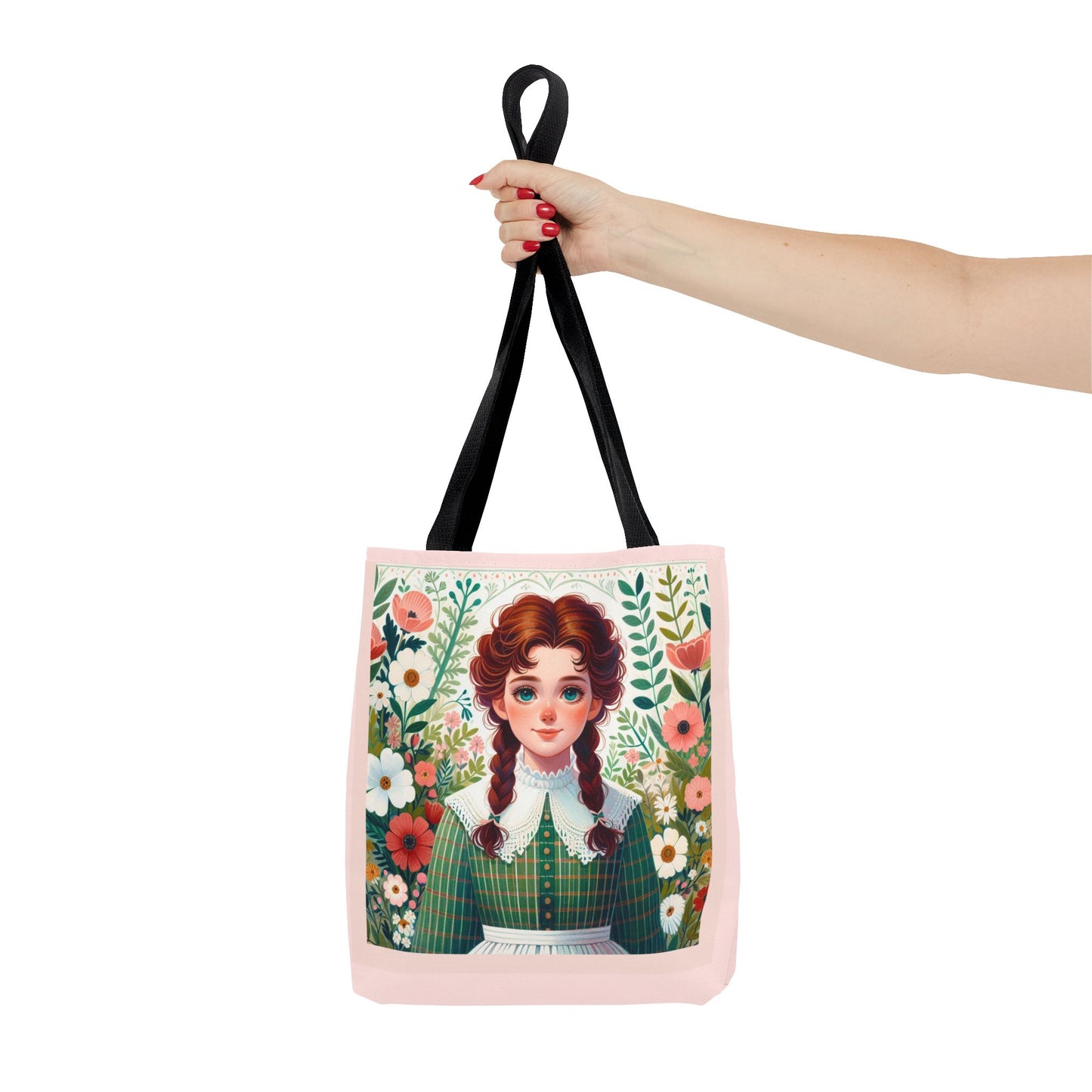 Anne of Green Gables, Lucy Maud Montgomery, Anne with an 'e', Tote Bag, Library, Book Bag, Student, Reader, Gift