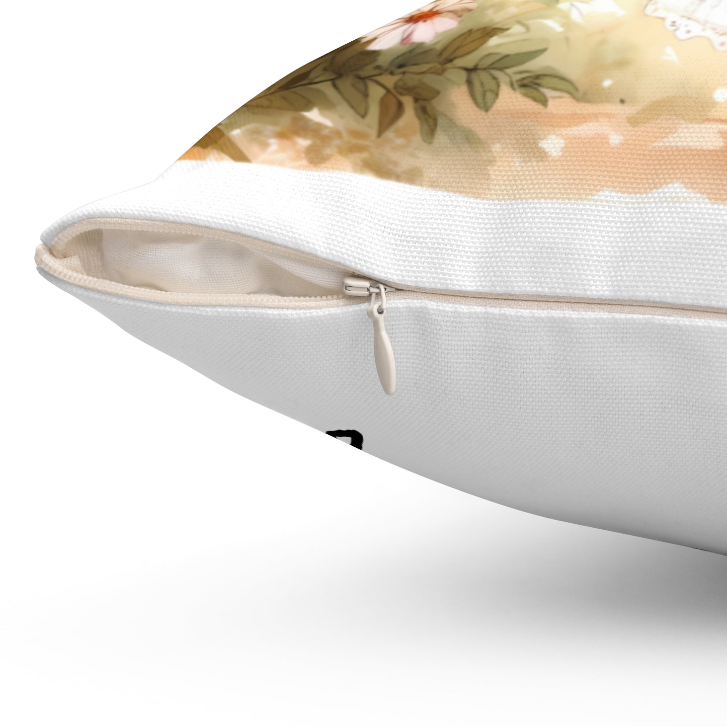 Emily Dickinson, Poet, Child, Square, Pillow, Bedding, Home Decor, Dwell in Possiblities