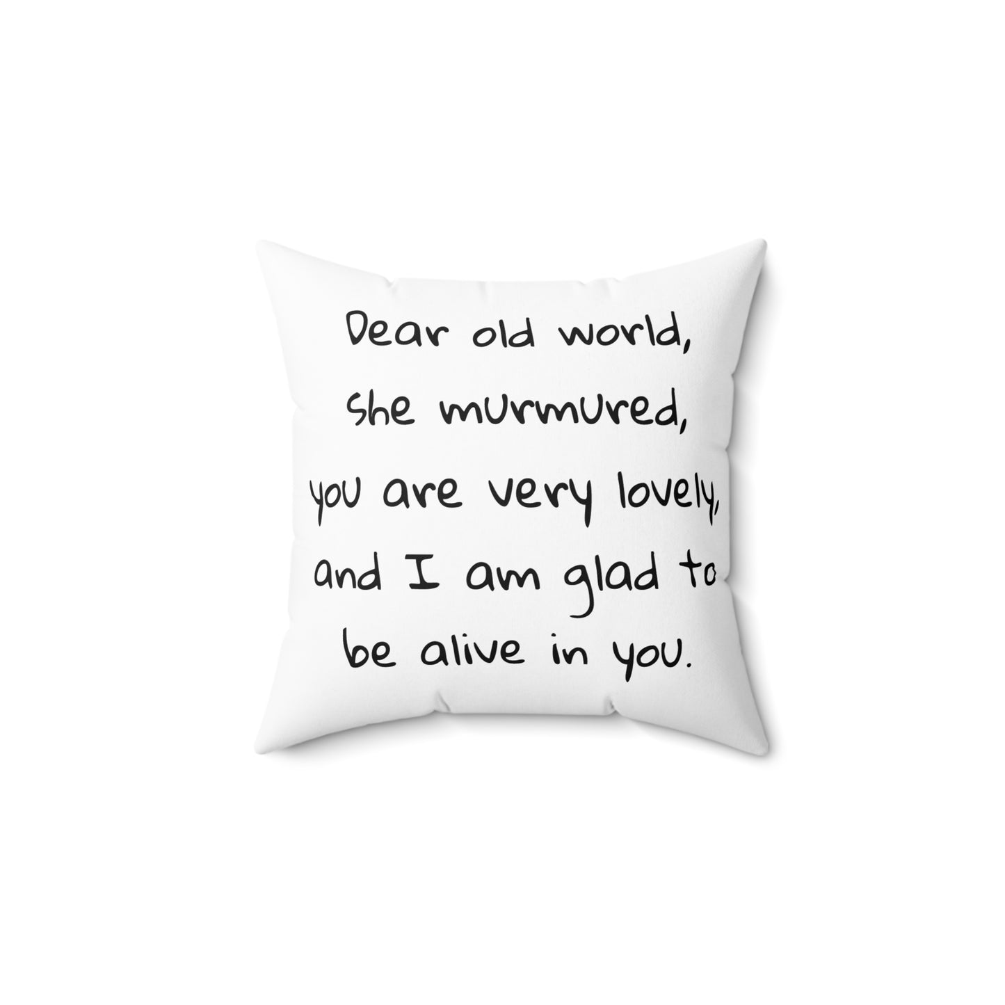 Anne of Green Gables, Lucy Maud Montgomery, Square Pillow, Literary Pillow, Book Nook, Reading Corner, Library, Educational