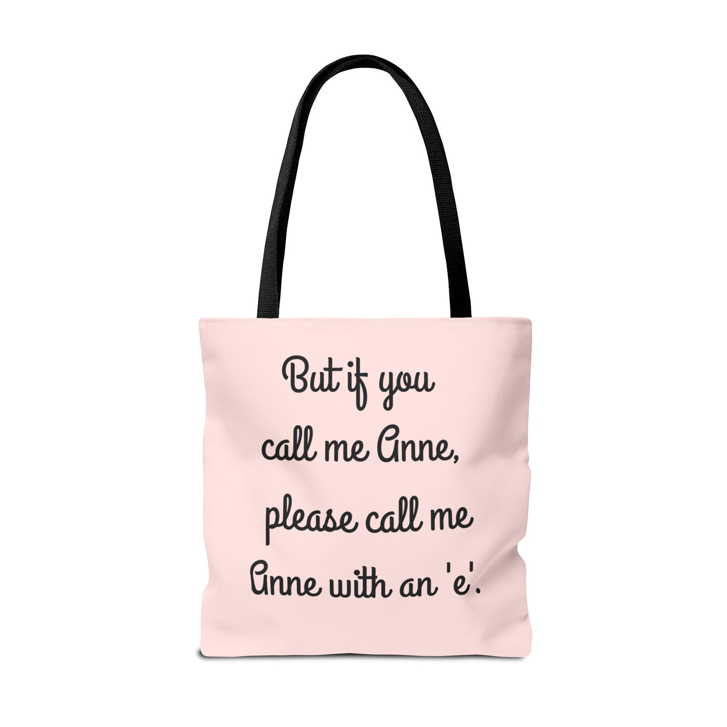 Anne of Green Gables, Lucy Maud Montgomery, Anne with an 'e', Tote Bag, Library, Book Bag, Student, Reader, Gift