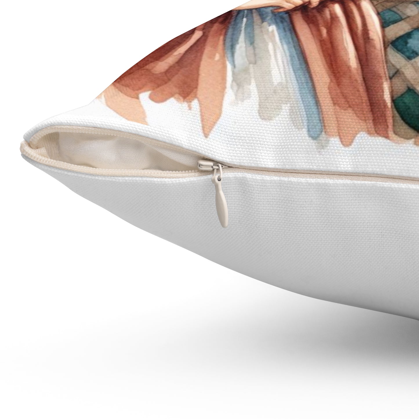 Spun Polyester Square Pillow