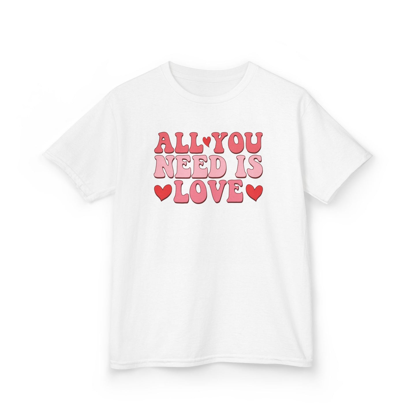 Retro Cute Valentine's Day, T-Shirt, Tshirt, Kids Heavy Cotton™ Tee
