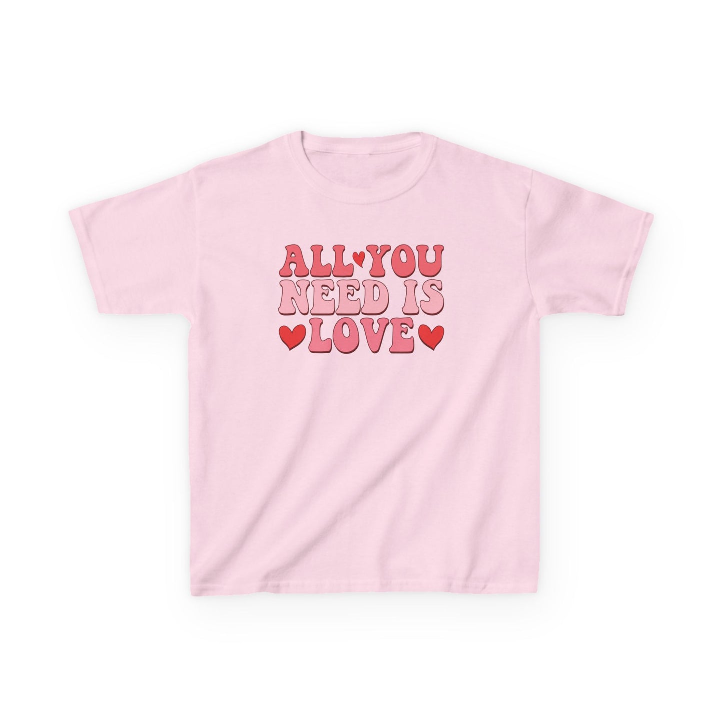 Retro Cute Valentine's Day, T-Shirt, Tshirt, Kids Heavy Cotton™ Tee