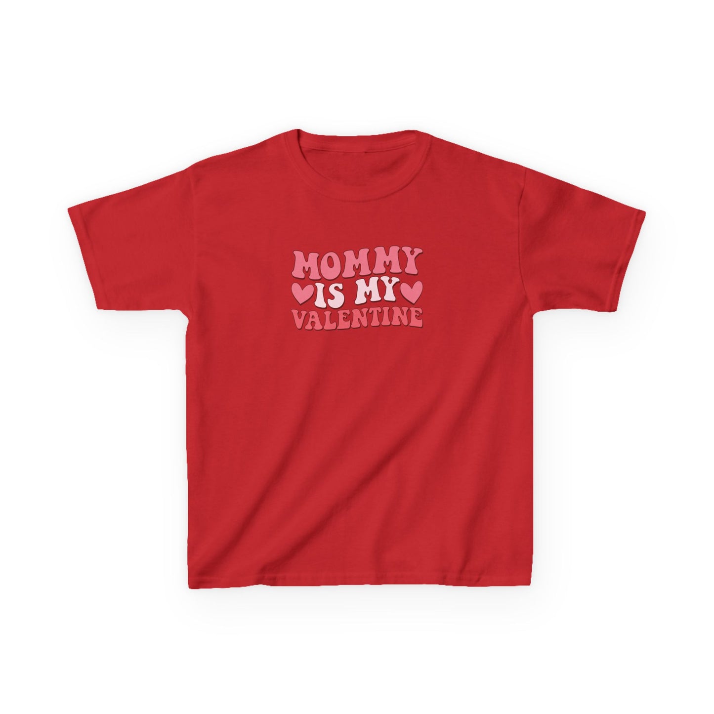 Retro Cute Valentine's Day T-Shirt, Tshirt, Kids Heavy Cotton™ Tee