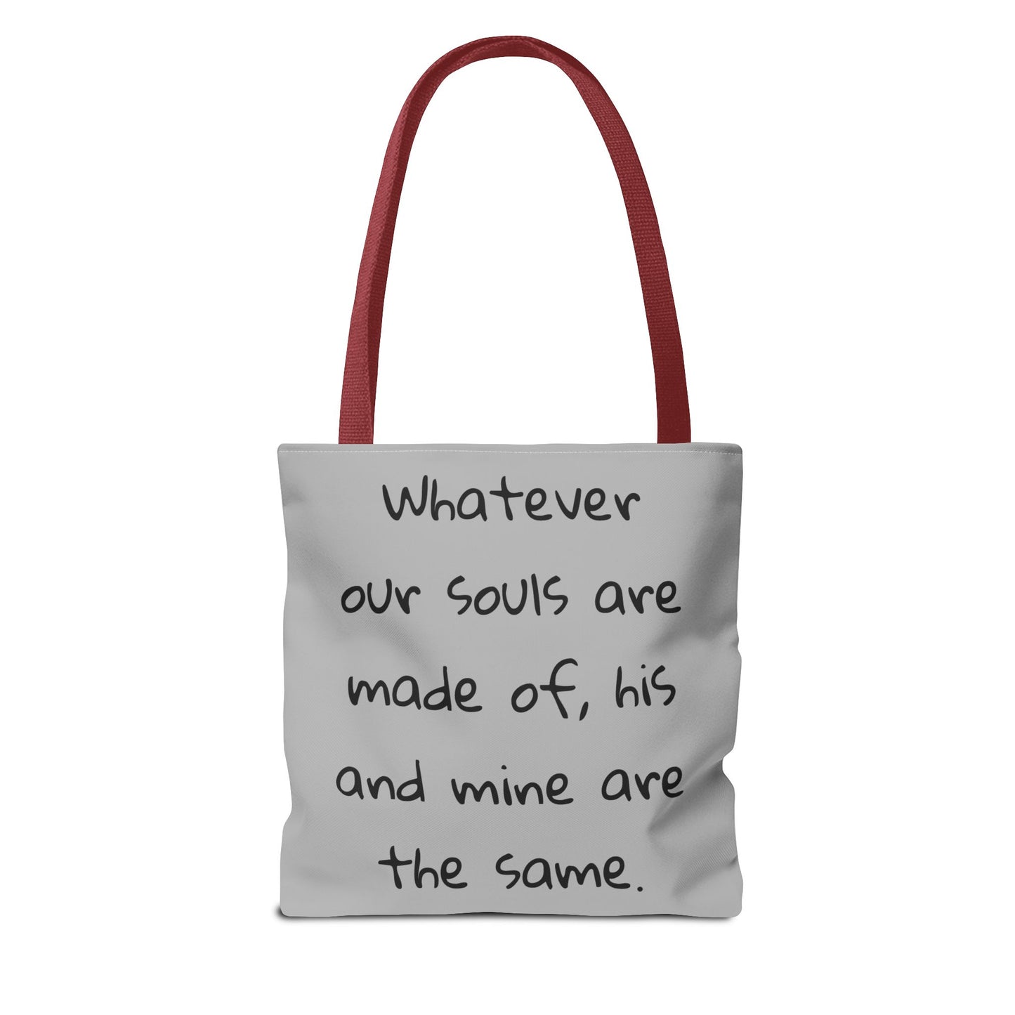Wuthering Heights, Emily Bronte, Tote Bag, School Bag, Book Bag, Library Bag