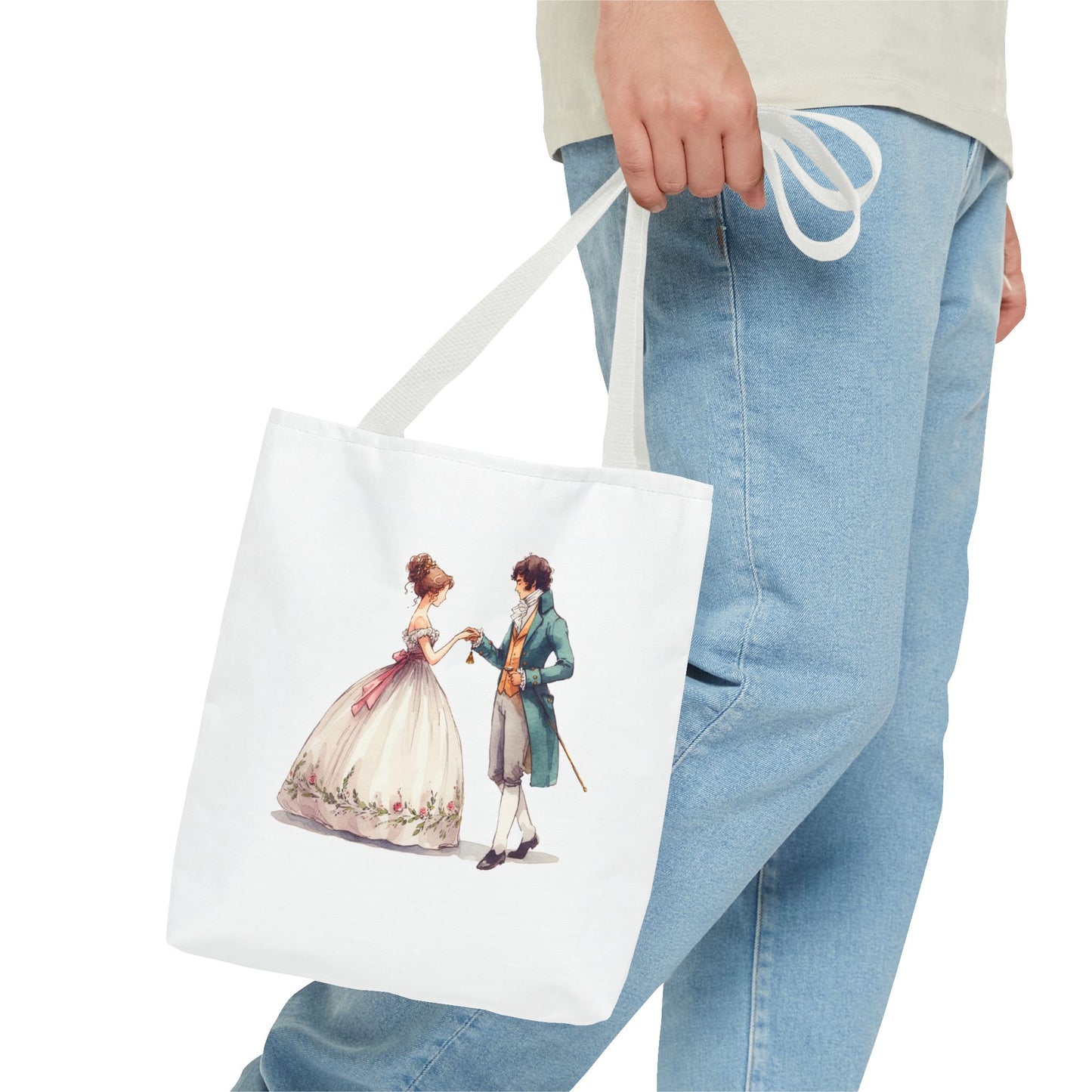 Regency, Jane Austen, Tote Bag, Library Bag, Book Bag