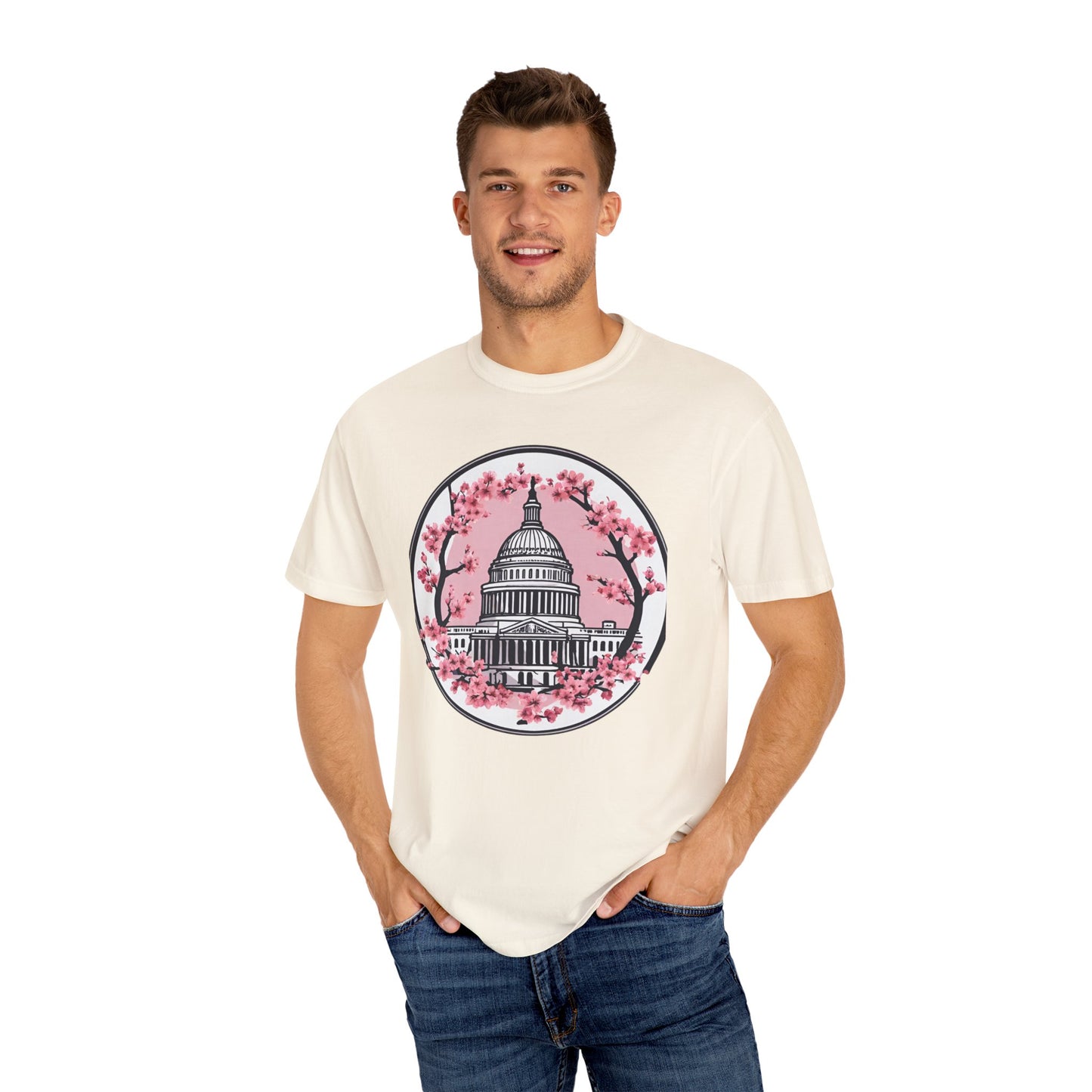 Spring, Cherry Blossom Festival, Sakura Season, Washington DC, US Capitol, T-shirt, Tee