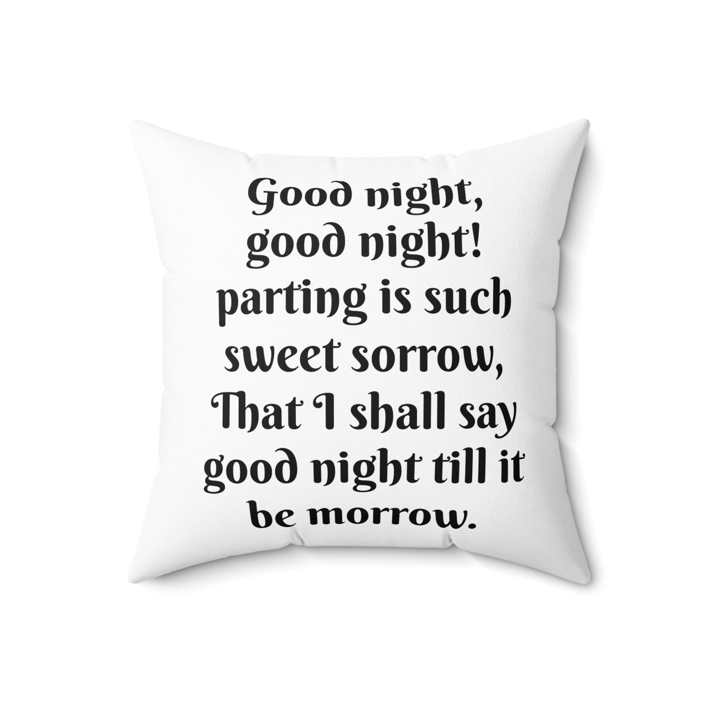 Shakespeare, Romeo, Juliet, Bedding, Square, Pillow, Home Decor, Balcony Scene, Gift