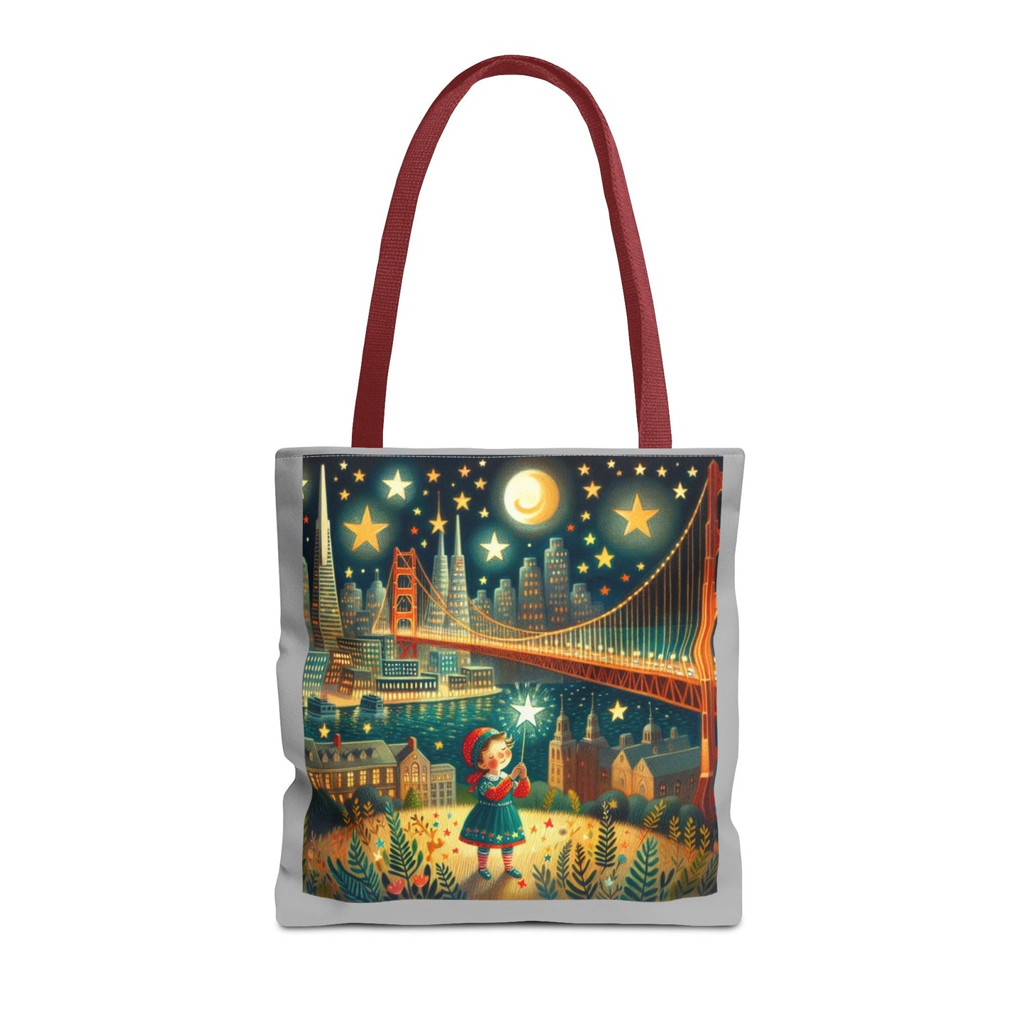 San Francisco, California, Twinkle Twinkle Little Star, Nursery Rhyme, Tote Bag, Book, School, Library, Travel