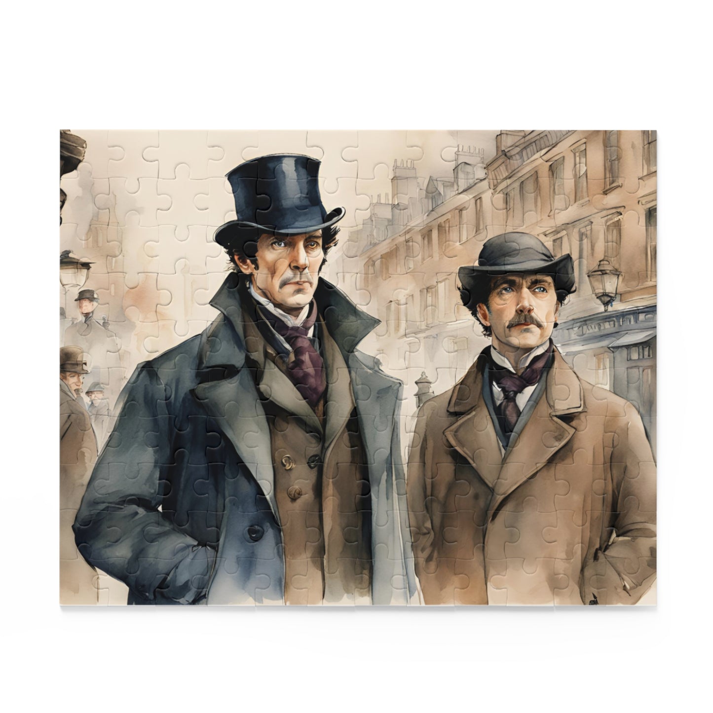 Sherlock Holmes Puzzle - Perfect for Mystery Lovers, 120, 252, 500-Piece, Family Fun, Sir Arthur Conan Doyle, Game, Gift for Holidays