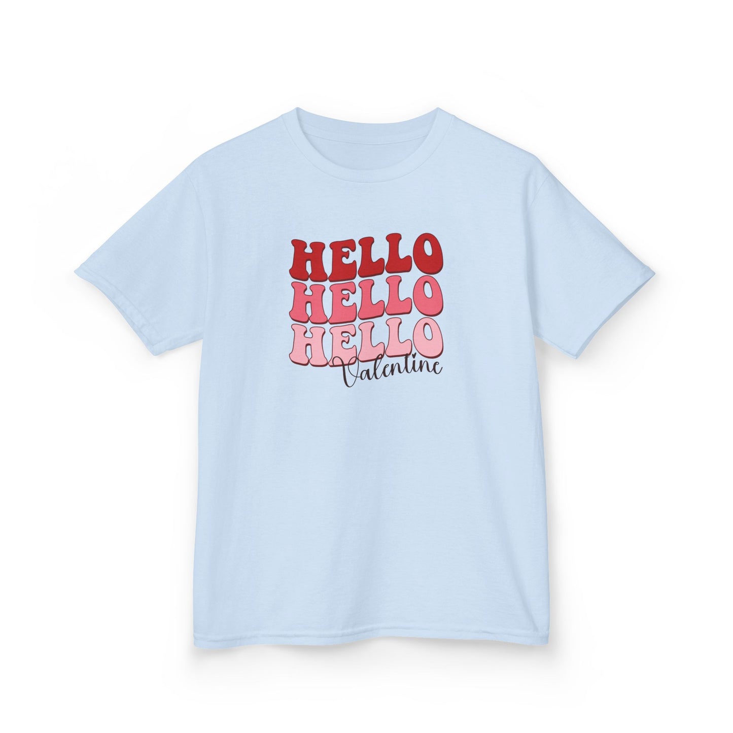 Retro Cute Valentine's Day T-Shirt, Tshirt, Kids Heavy Cotton™ Tee