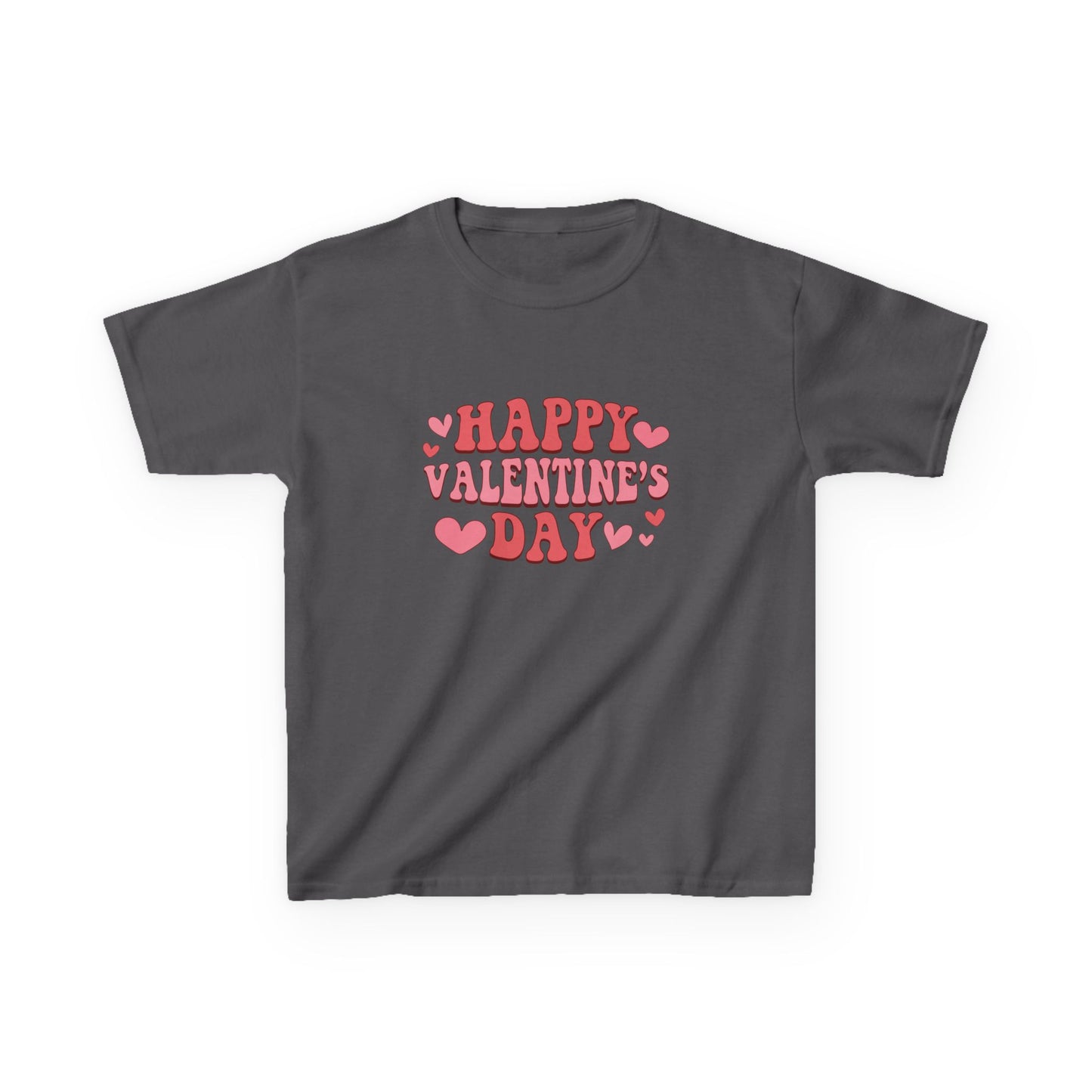 Retro Cute Valentine's Day T-Shirt, Tshirt, Kids Heavy Cotton™ Tee