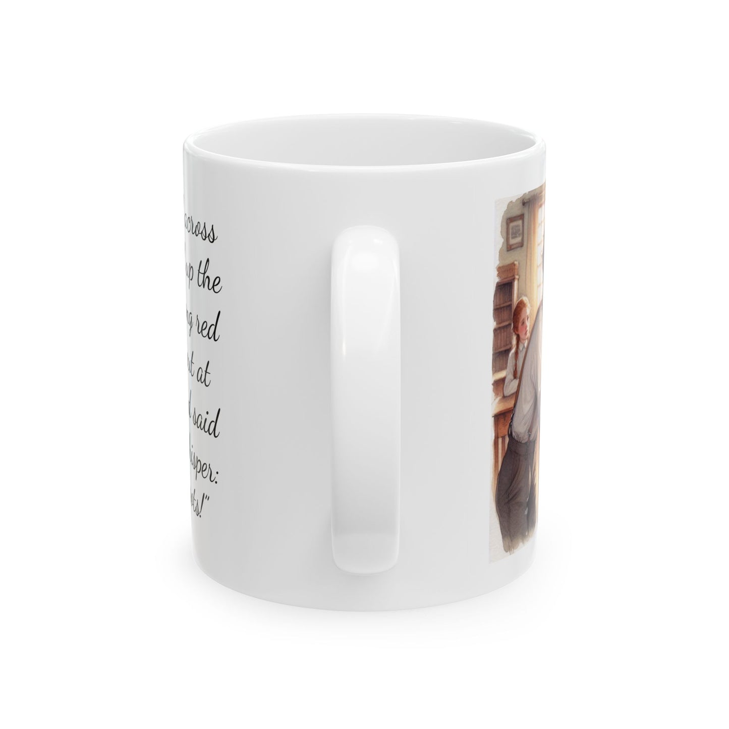 Anne of Green Gables Ceramic Mug, Gilbert Blythe Coffee Cup, Literary Tea Mug, Avonlea Novelty Gift, L. M. Montgomery Quote Drinkware