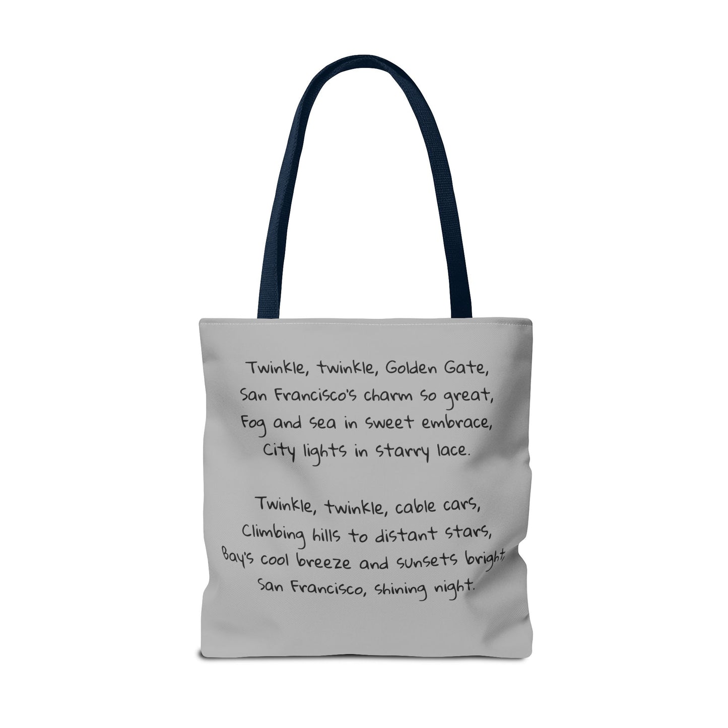San Francisco, California, Twinkle Twinkle Little Star, Nursery Rhyme, Tote Bag, Book, School, Library, Travel