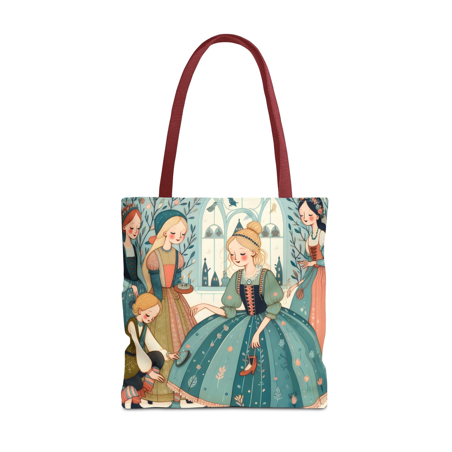 Cinderella, Fairy Tale, Tote Bag, Book Bag, Library Bag, Gift