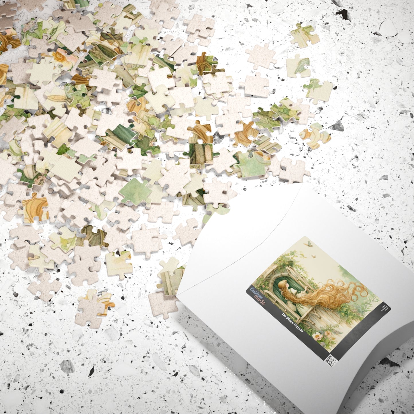Whimsical Fairytale Puzzle, Enchanting Princess Scene, 110-1014 pieces, Perfect Gift for All Ages, Family Game Night