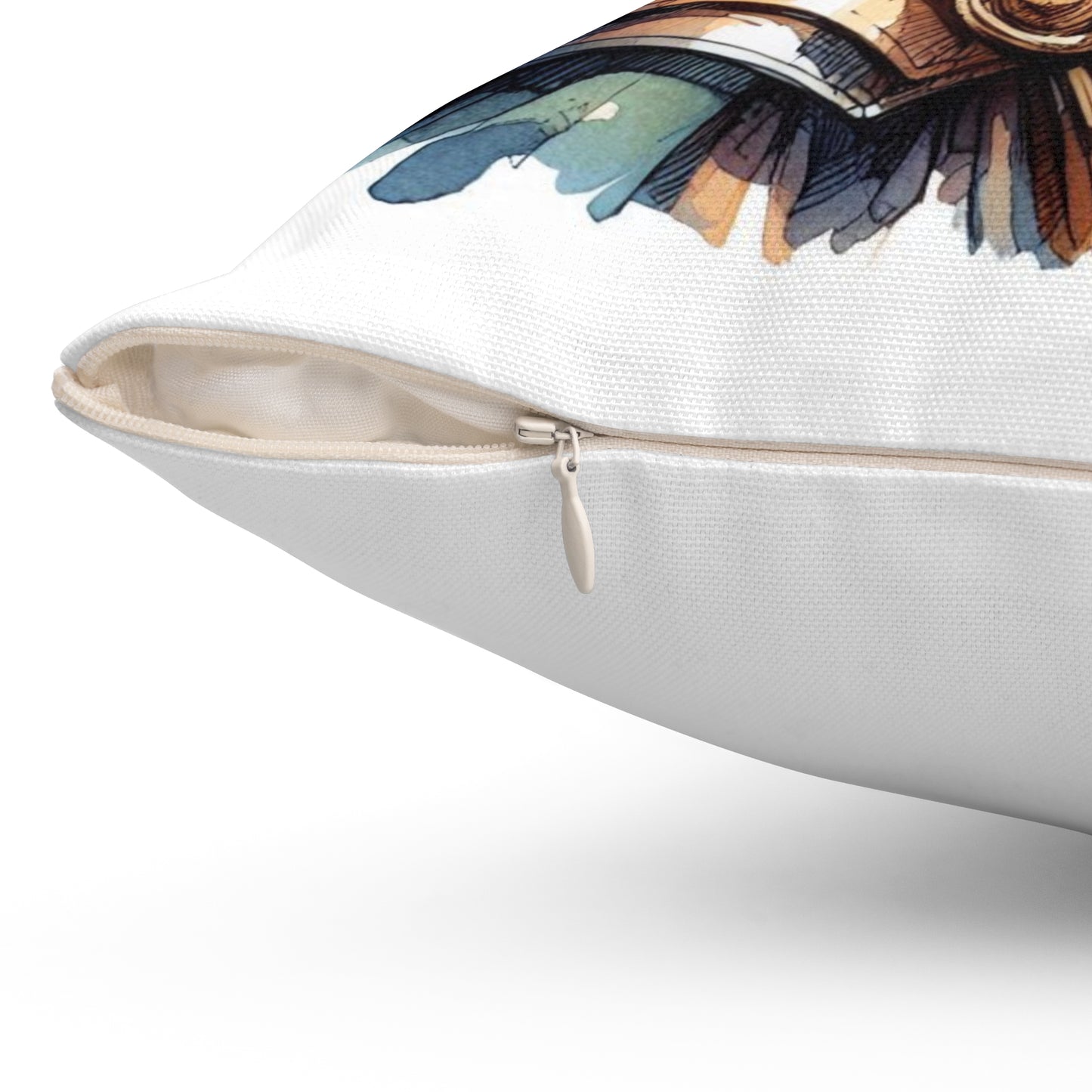Athena Pillow, Greek Goddess Decor, Classical Educational Decor, Goddess of War Cushion - Spun Polyester Square Pillow, Home Decor, Throw