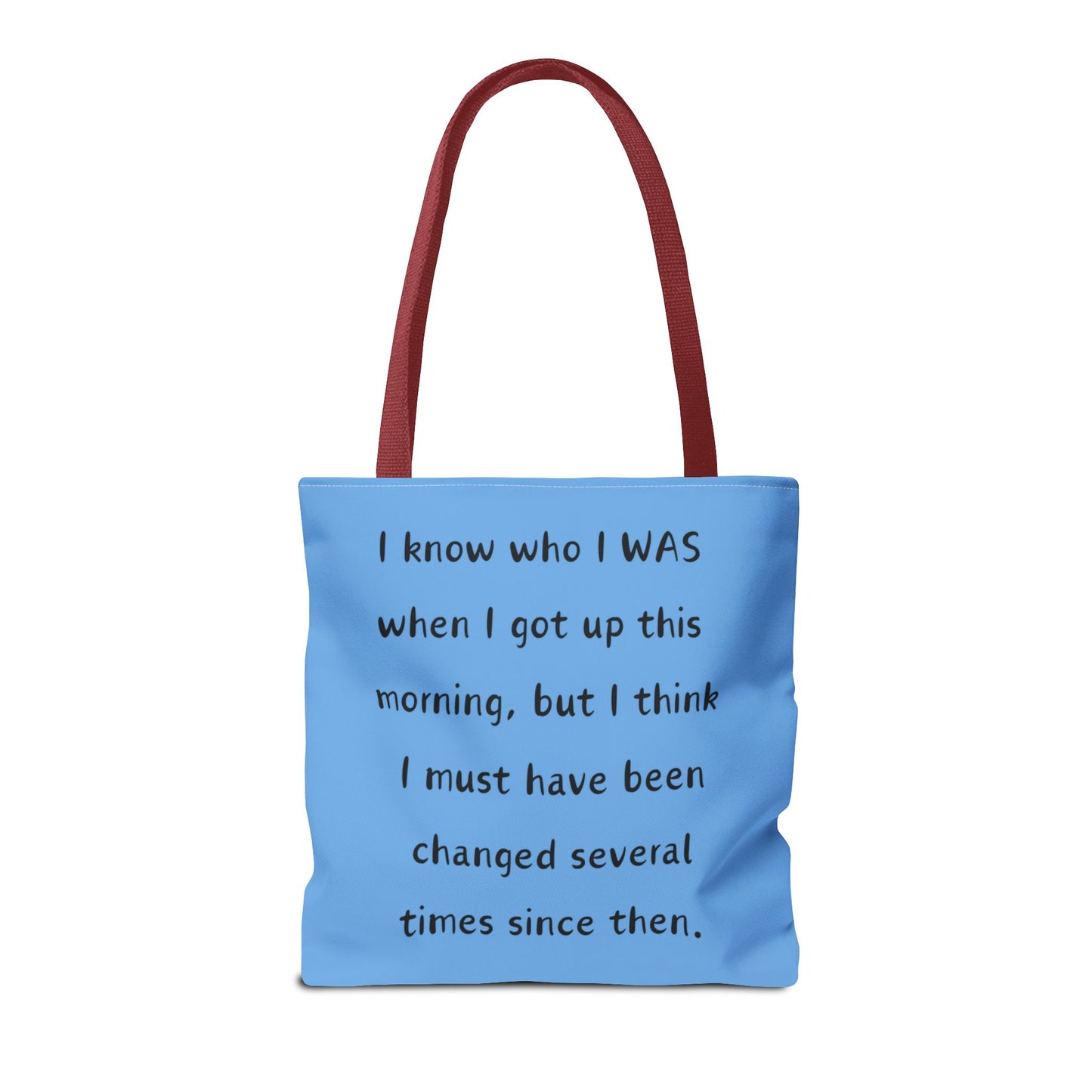 Alice in Wonderland, Fairytale, Lewis Carroll, Tote Bag, Book Bag, School, Library, Book Club