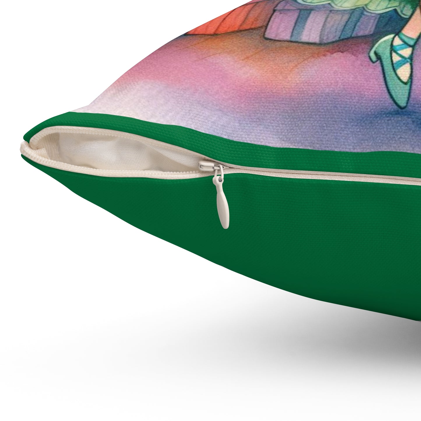 Ballet Pillow, Nutcracker Christmas Pillow, Spun Polyester Square Pillow, Cozy Home Decor, Kids Room Accent, Holiday Cheer Pillow, Christmas