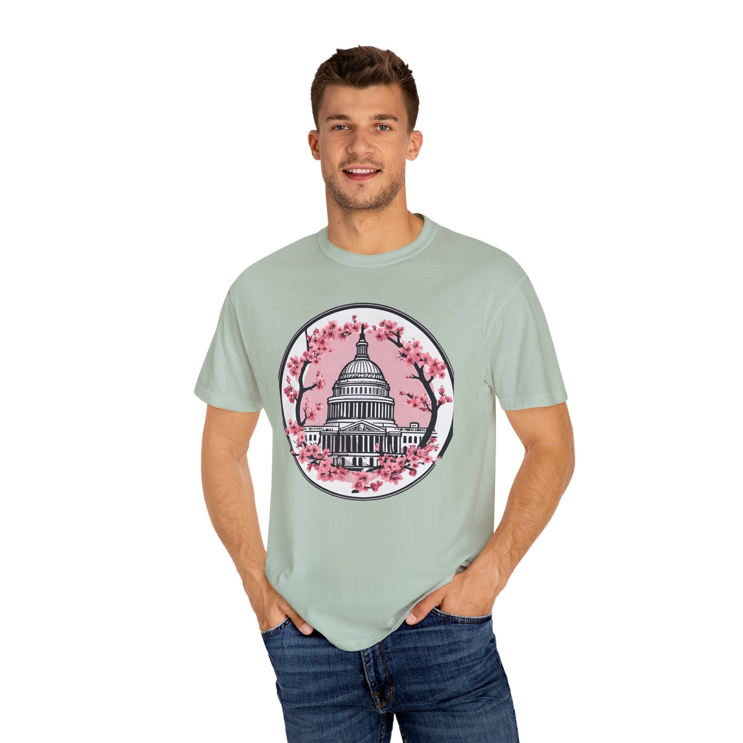 Spring, Cherry Blossom Festival, Sakura Season, Washington DC, US Capitol, T-shirt, Tee