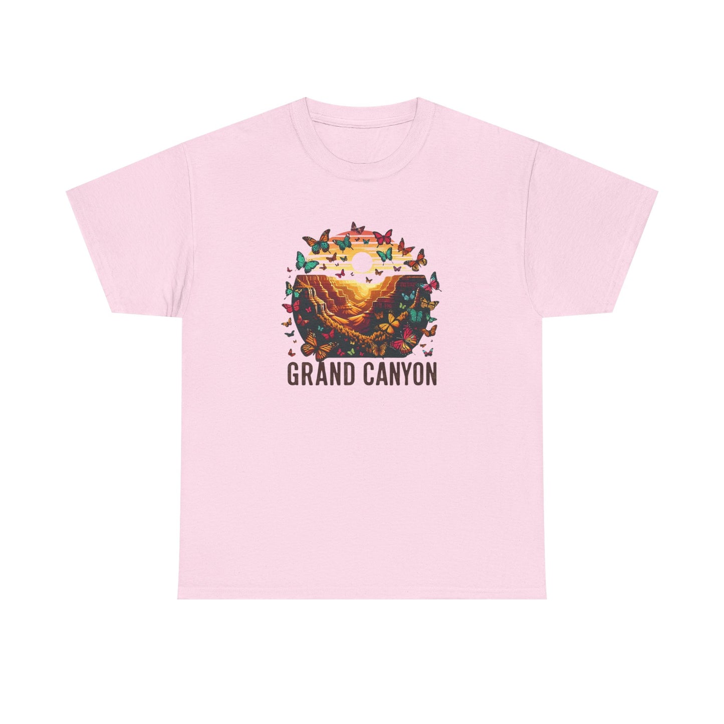 Grand Canyon Butterfly Unisex Tee, National Park Shirt Summer Gift Cotton T-Shirt, Southwest Nature Lover Top, Outdoor Adventure Hiking Tee,
