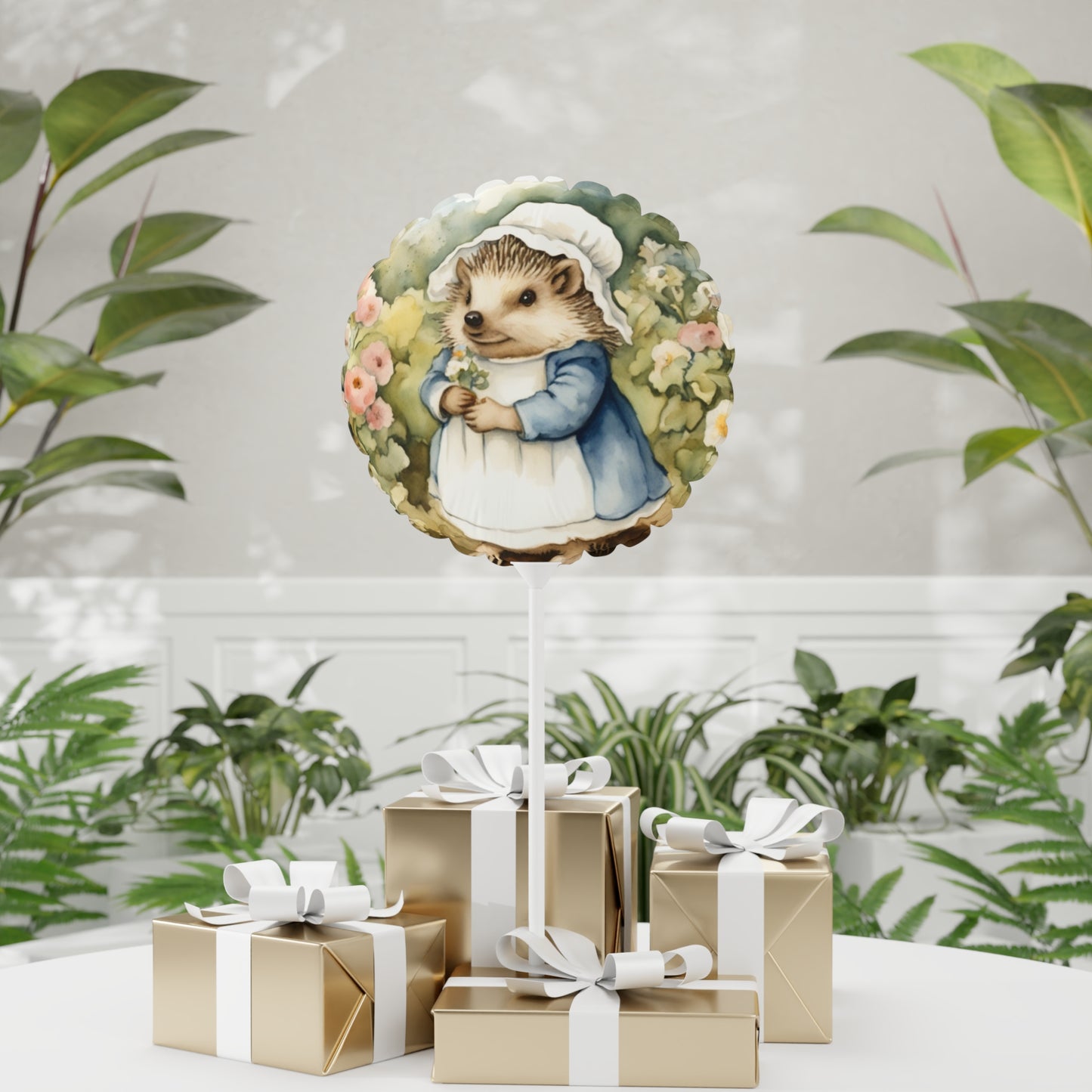 Party Balloon Decor, Baby Shower Decoration, Beatrix Potter Inspired Round 11" Balloon