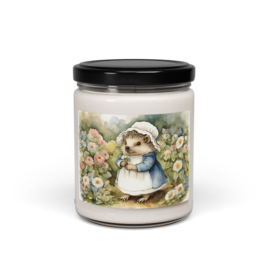 Beatrix Potter, Hedgehog, Mrs Tiggy Winkle, Scented Soy Candle, 9oz, Easter, Baby Shower, Children, Spring, Gift