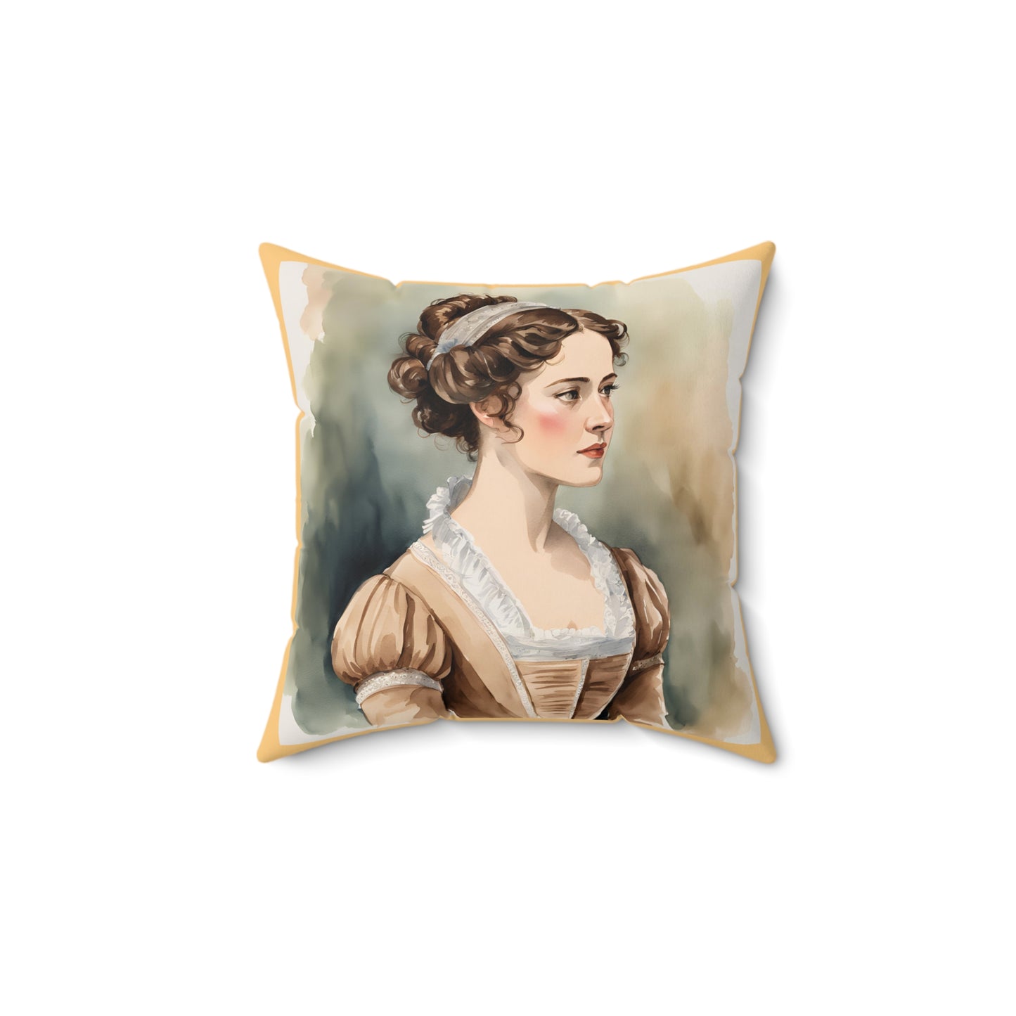 Literary Pillow, Regency Decor, Austenite Gift, Jane Austen Inspired, Kitty Bennet, Pride and Prejudice Pillow, Cushion