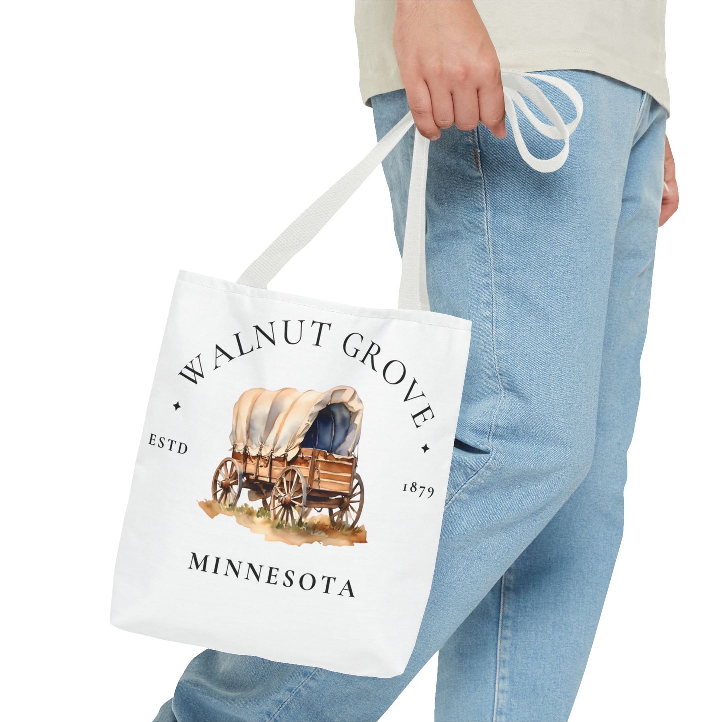 Little House on the Prairie, Laura Ingalls Wilder, Walnut Grove, Tote Bag, Book Bag, School, Library, Book Club