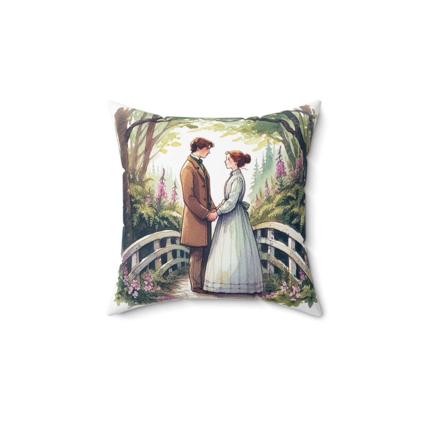 Literary Pillow, Anne of Green Gables, Gilber Blythe, Book Nook Cushion, Gift for Book Lovers, Library Decor