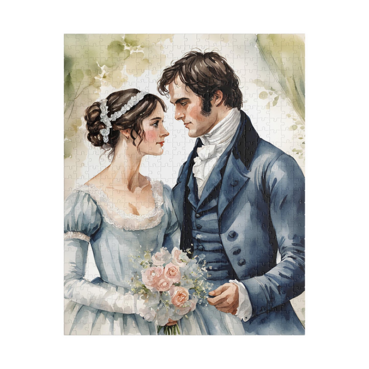 Romantic Fine Art Puzzle | 110, 252, 520, 1014-piece | Perfect for Couples, Weddings, Anniversaries, Cozy Nights, Gift Idea